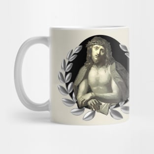 Jesus Christ with his hands tied Mug